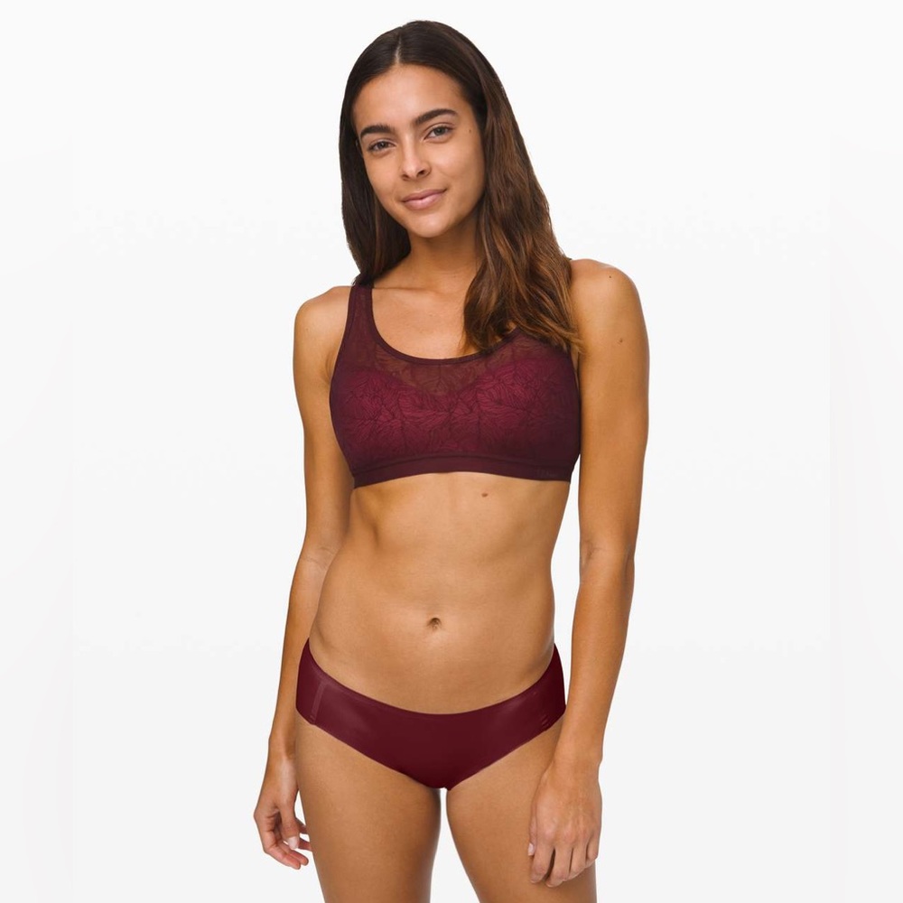 Lululemon Shadow Mesh Bra *Leaf, Size S